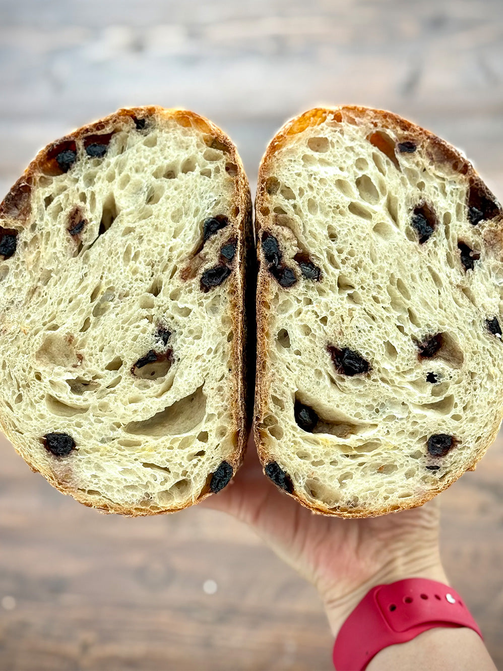Lemon Blueberry Sourdough