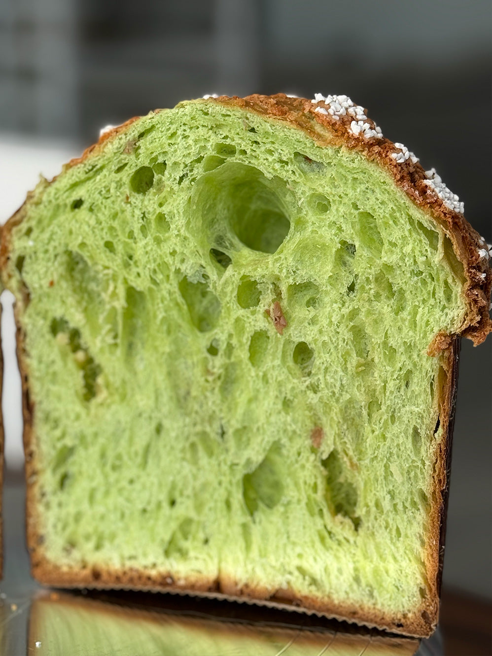 Pandan Lychee Coconut Panettone (750g)