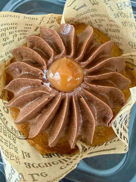 Banana Caramel Dream Cupcake
