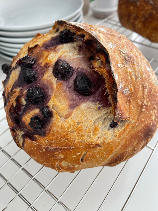 Lemon Blueberry Sourdough