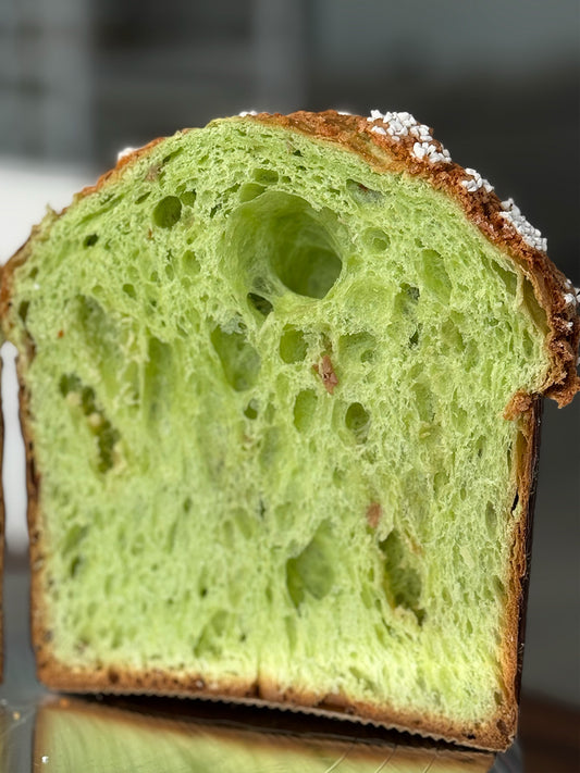 Pandan Lychee Coconut Panettone (750g)
