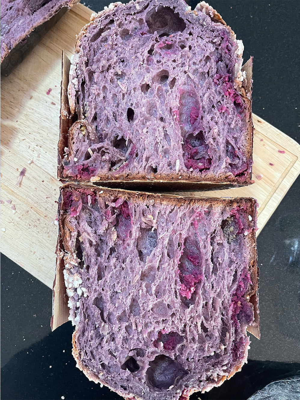 Ube Coconut Panettone  (750g)