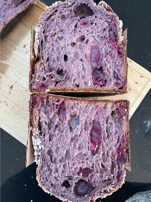 Ube Coconut Panettone  (750g)