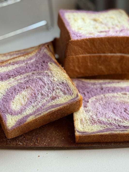 Ube Japanese Milk Bread (Shokupan) – 7" Loaf